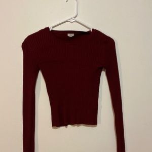 Garage Maroon Long Sleeve